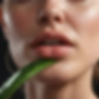 Healing Properties of Aloe Vera Extract Aloe Vera Leaf Extract for Healing Lips