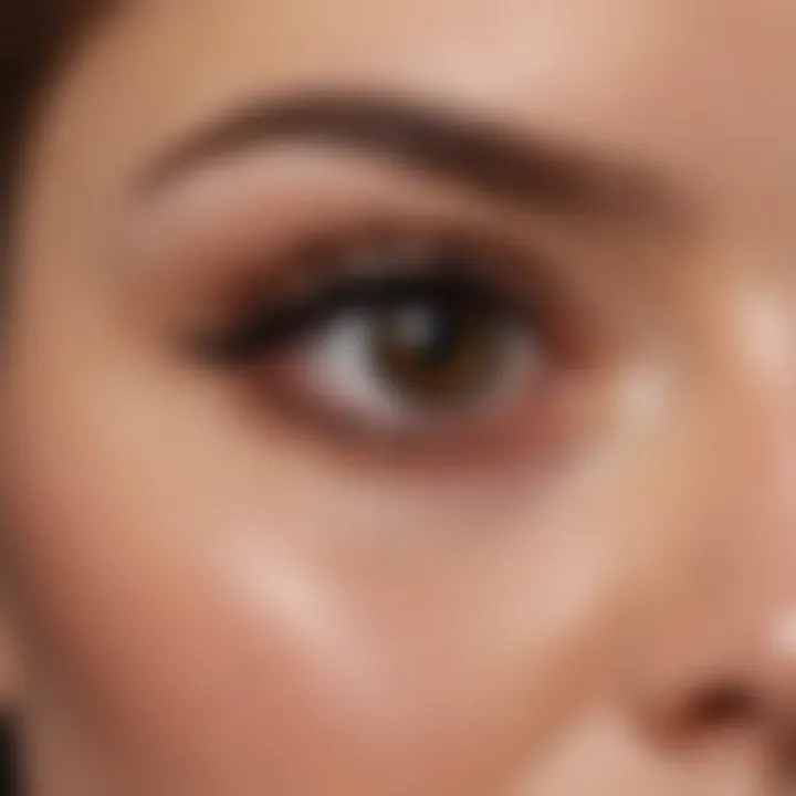 Comparison of tubular mascara and traditional mascara application