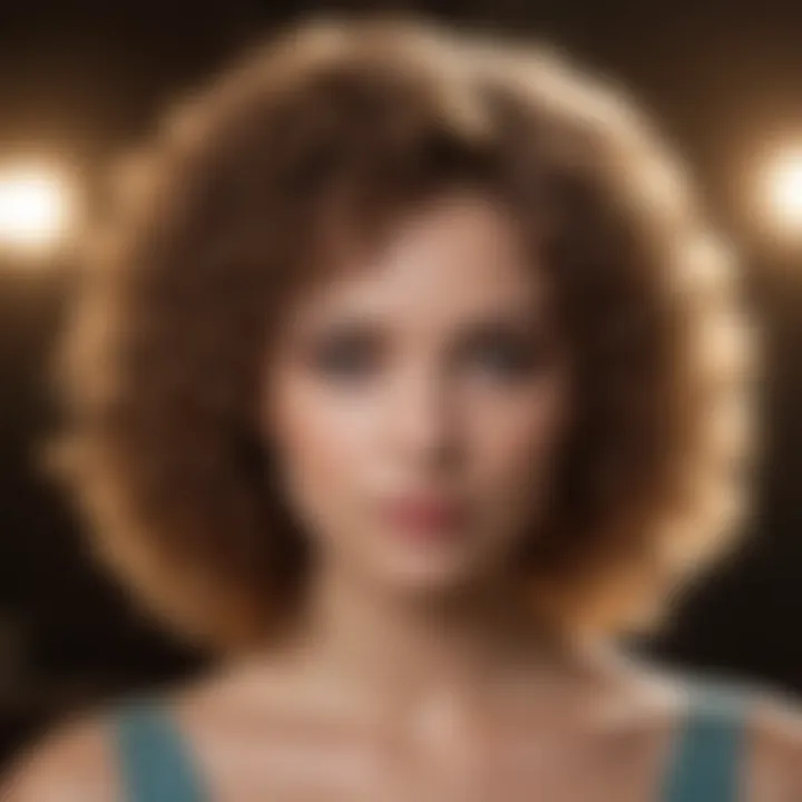 Demonstrating techniques for styling different curl types