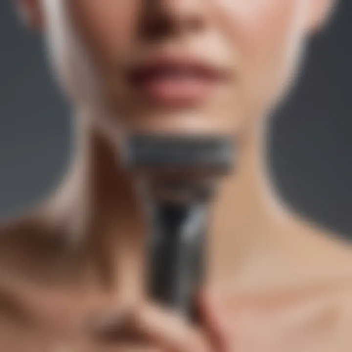 Versatile razor for various body hair types