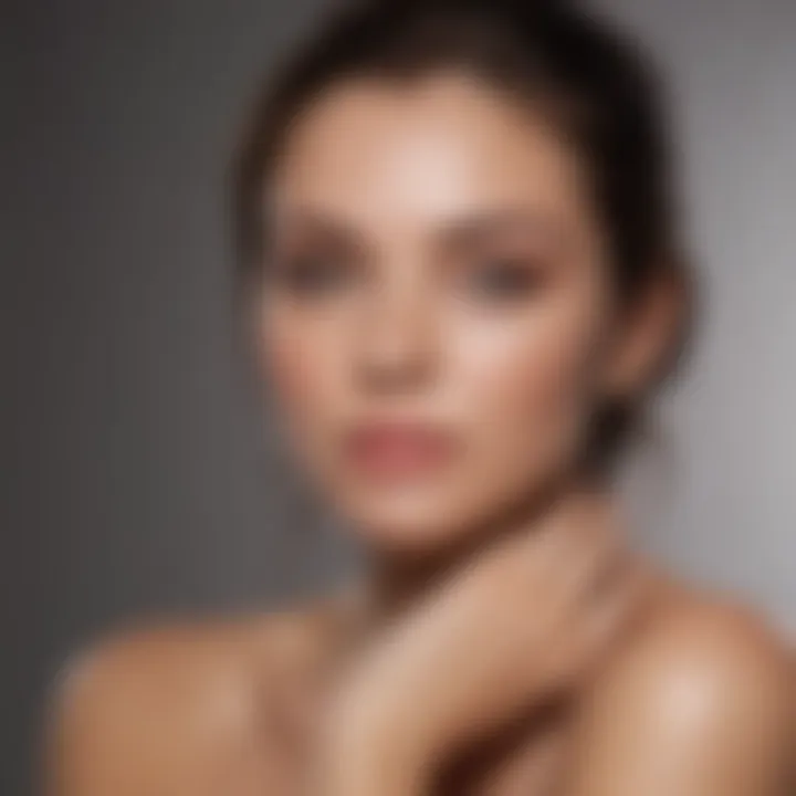 Aftercare routine for waxed skin