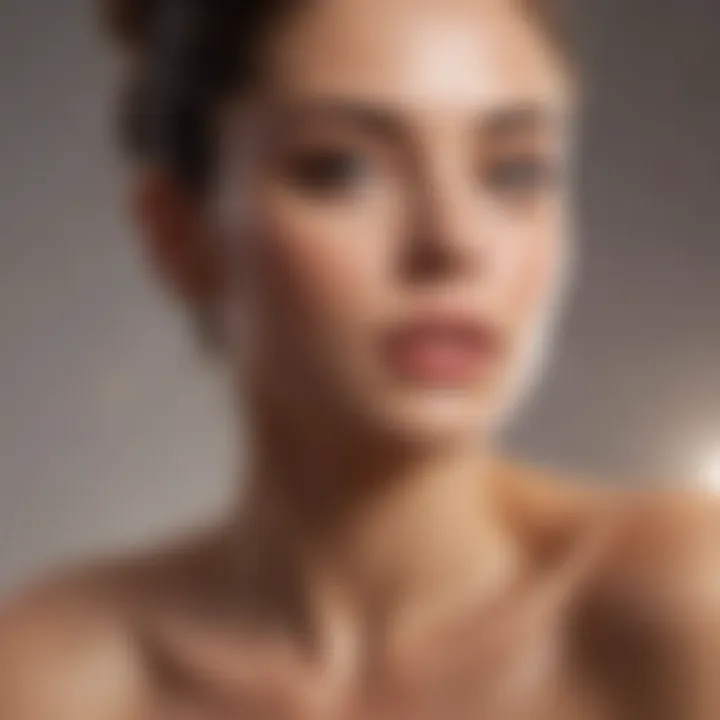 Calming pre-waxing skin treatment