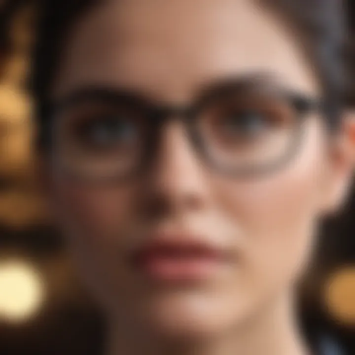 Sleek Black Prescription Glasses